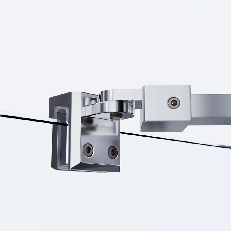 SIRHONA Porte de Douche Barre de Stabilisation en Acier Inoxydable 1000 mm