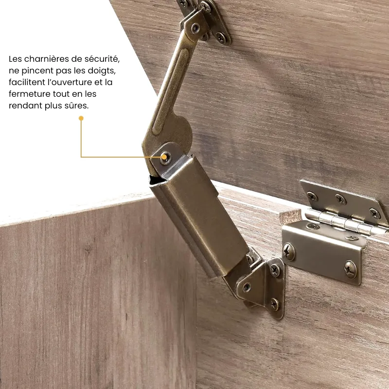 Banc Coffre en Bois avec Rangement | Design Décoratif et Assise Confortable