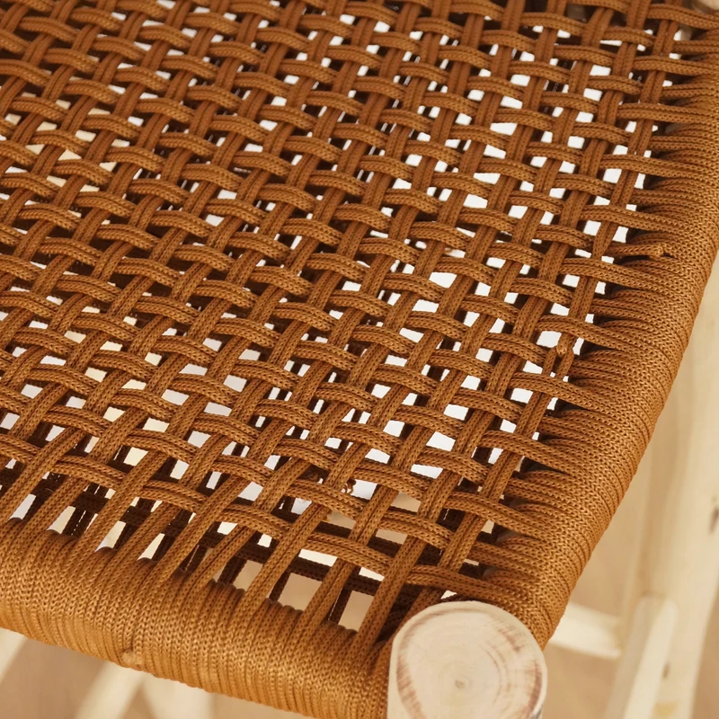 Chaise haute en bois et nylon 60cm