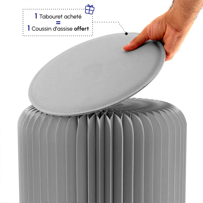 Tabouret pliable, Léon