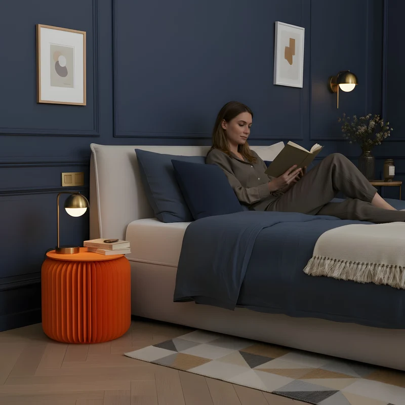 Tabouret pliable, Léon