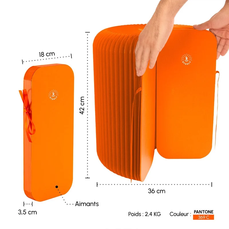 Tabouret pliable, Léon