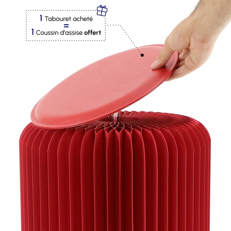 Tabouret pliable, Léon