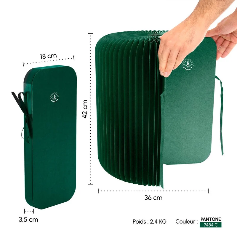 Tabouret pliable, Léon