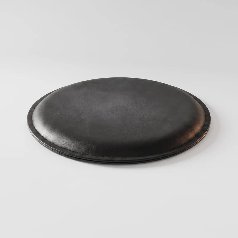 Coussin d'assise simili-cuir pour tabourets et bancs