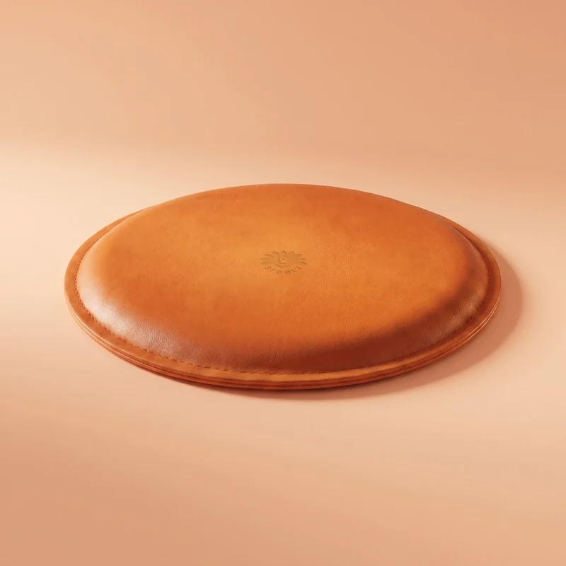Coussin d'assise simili-cuir pour tabourets et bancs