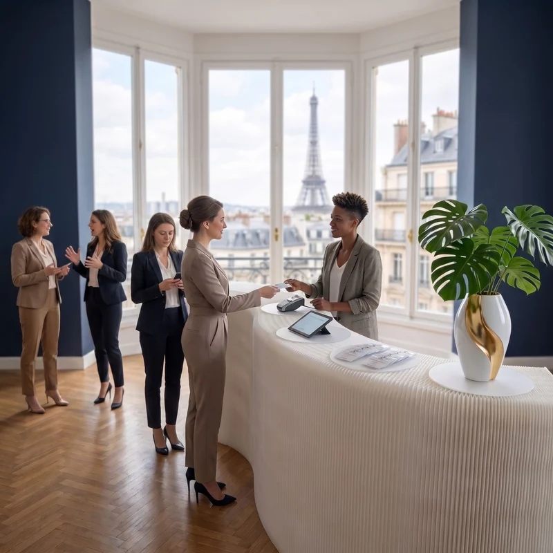 Martin - Banque d'accueil