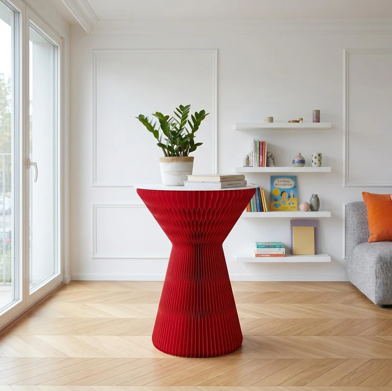 Table papillon pliable, Marie