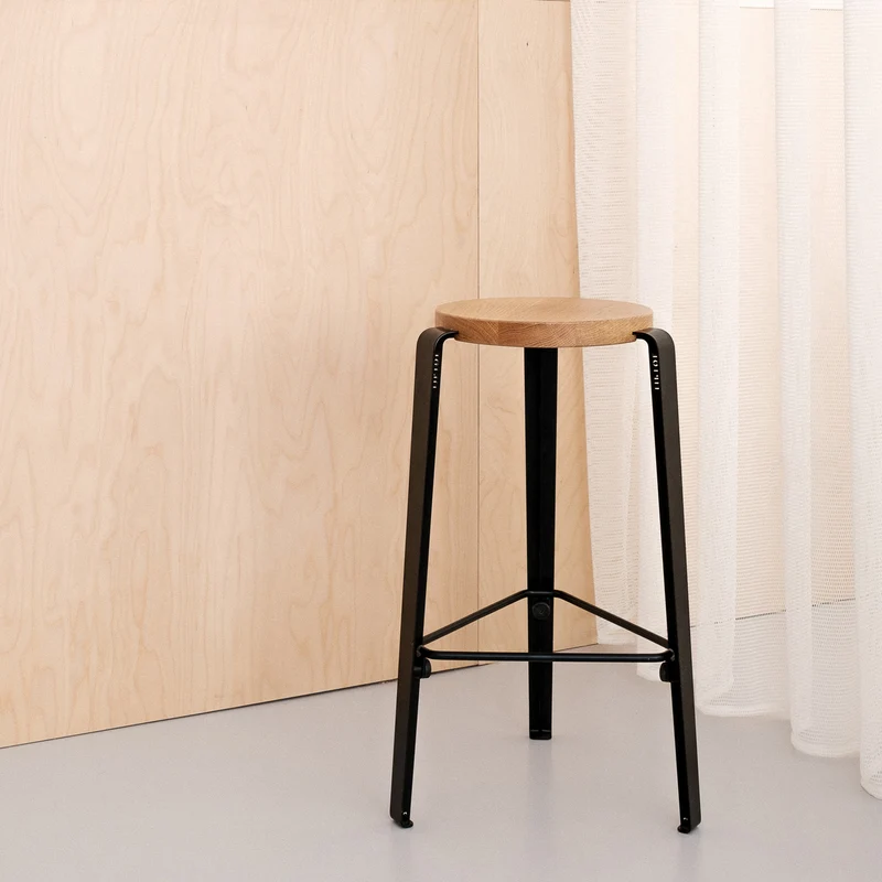 Tabouret de bar - bois éco-certifié - 76cm