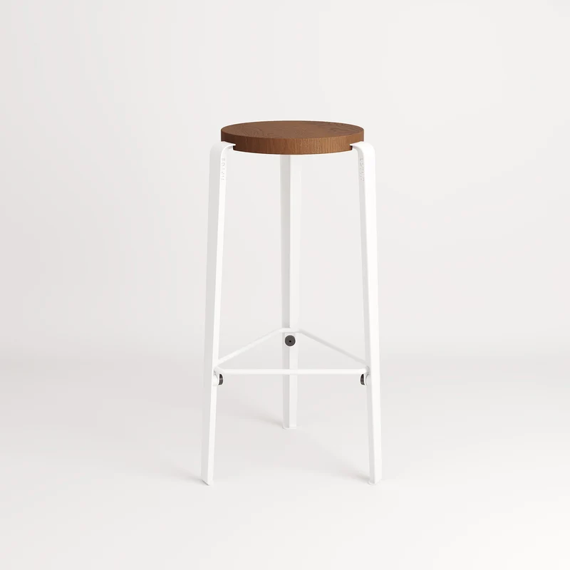 Tabouret de bar - bois éco-certifié - 76cm