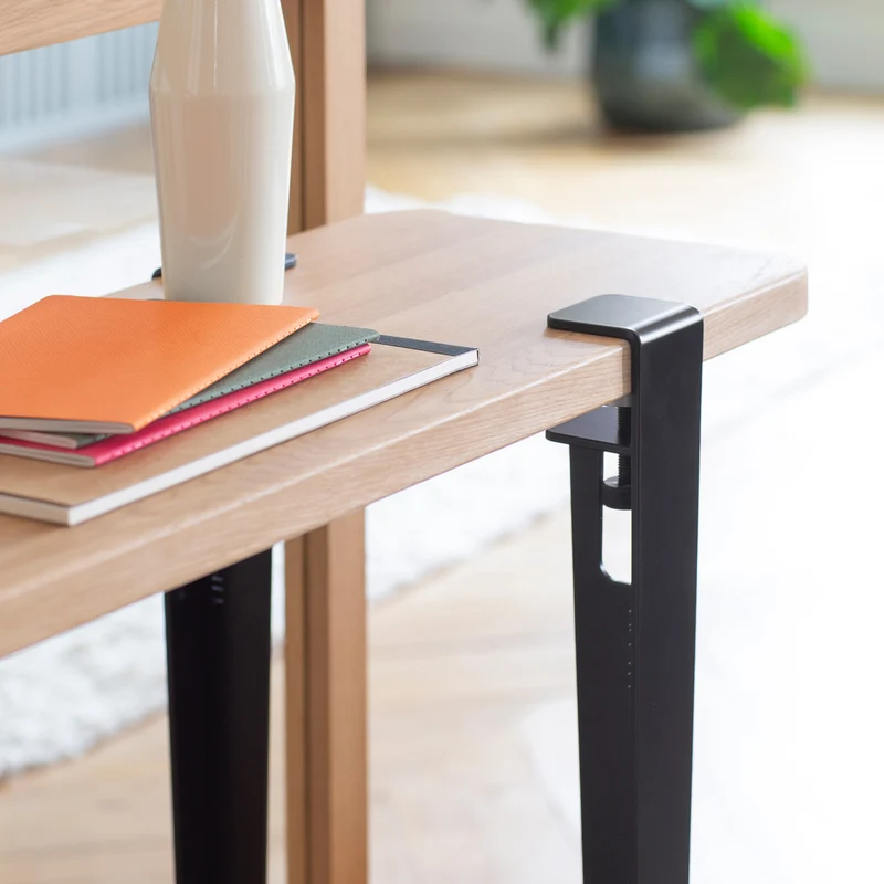 Lot de 4 pieds de table - 75cm