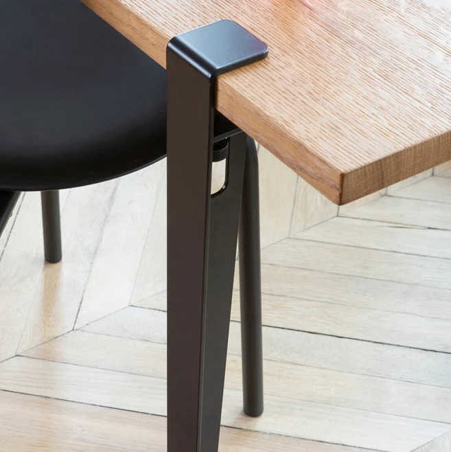 Lot de 4 pieds de table - 75cm