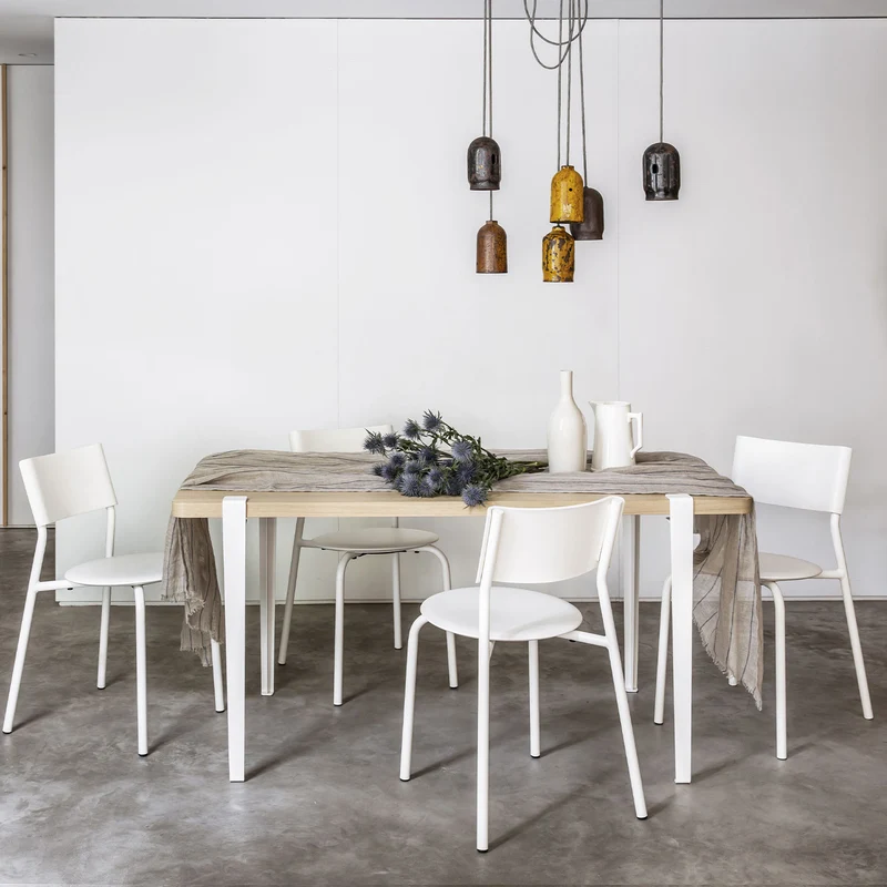 Lot de 4 pieds de table - 75cm