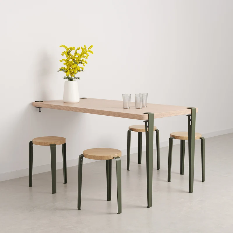 Pied de table 75cm et accroche murale BRACKET