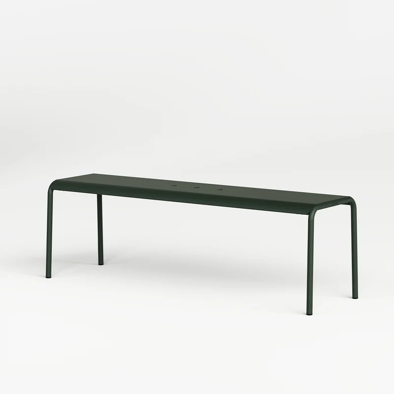 Banc de jardin PANORAMA - acier thermolaqué