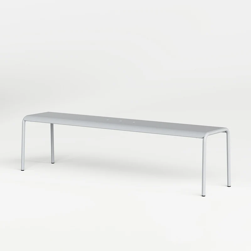 Banc de jardin PANORAMA - acier thermolaqué
