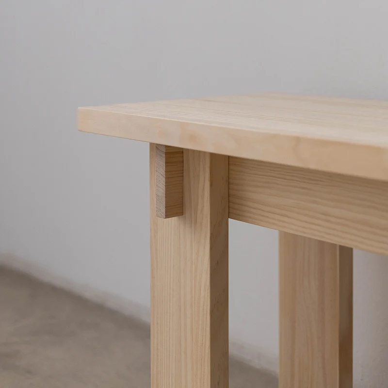 Begur small bench in solid pine wood 75 cm