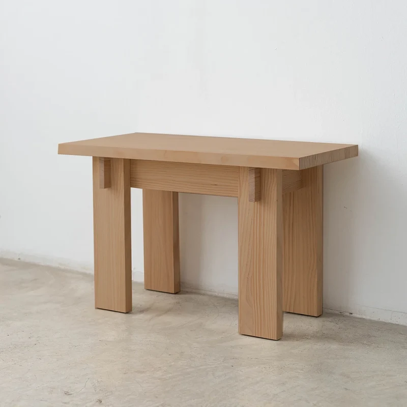 Begur small bench in solid pine wood 75 cm