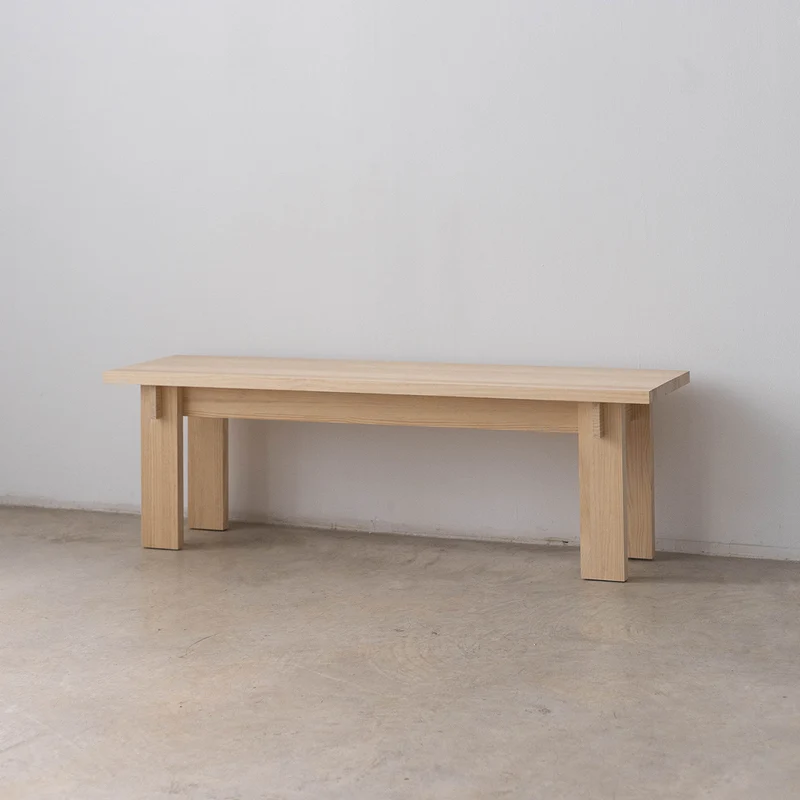 Begur large bench in solid pine wood 150 cm