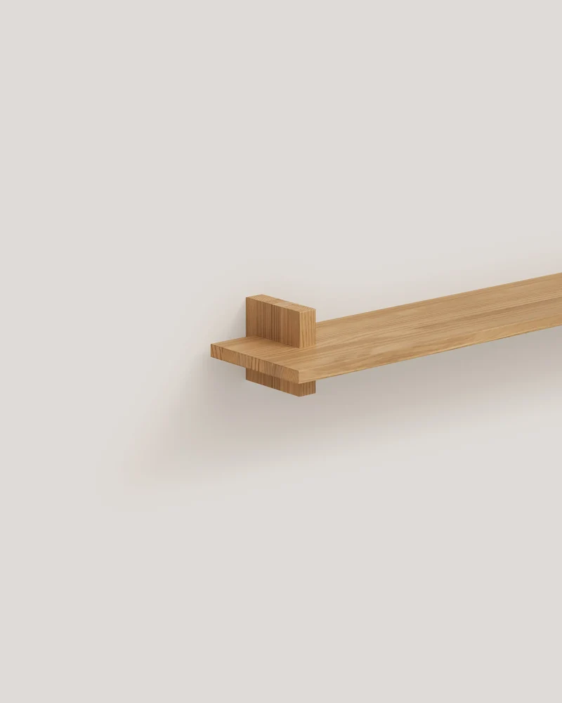 Deyá individual wall shelf from 90 cm to 180 cm