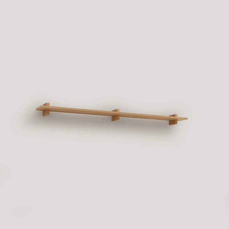 Deyá individual wall shelf from 90 cm to 180 cm