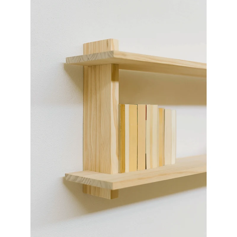 Double wall shelf Soller 90 cm to 180 cm