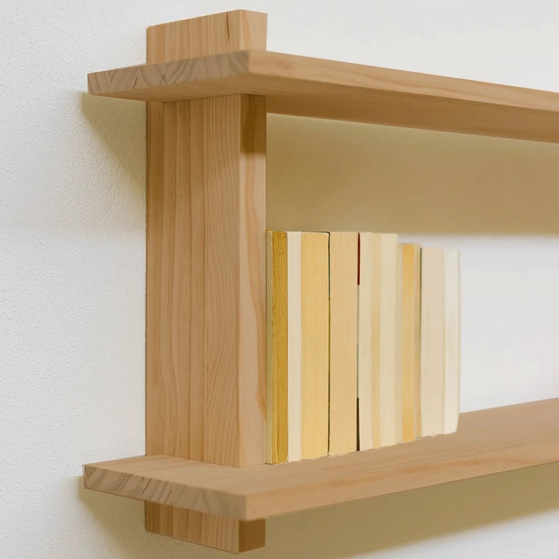 Double wall shelf Soller 90 cm to 180 cm