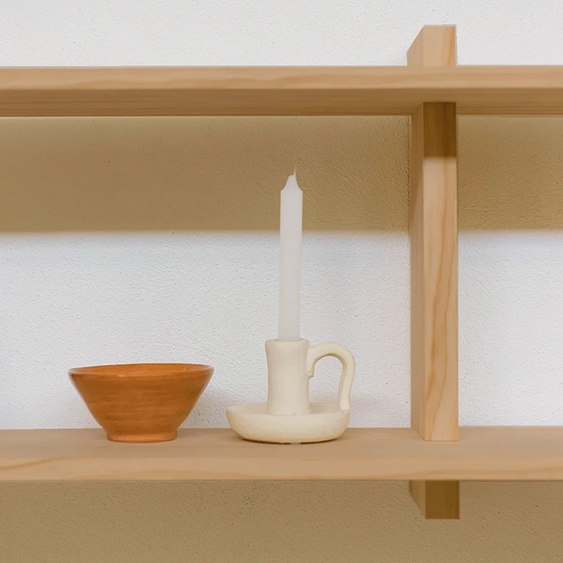 Double wall shelf Soller 90 cm to 180 cm