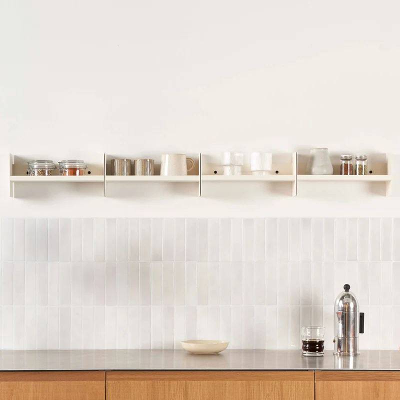 Etagère murale PLI Slim en acier - 20 à 60cm