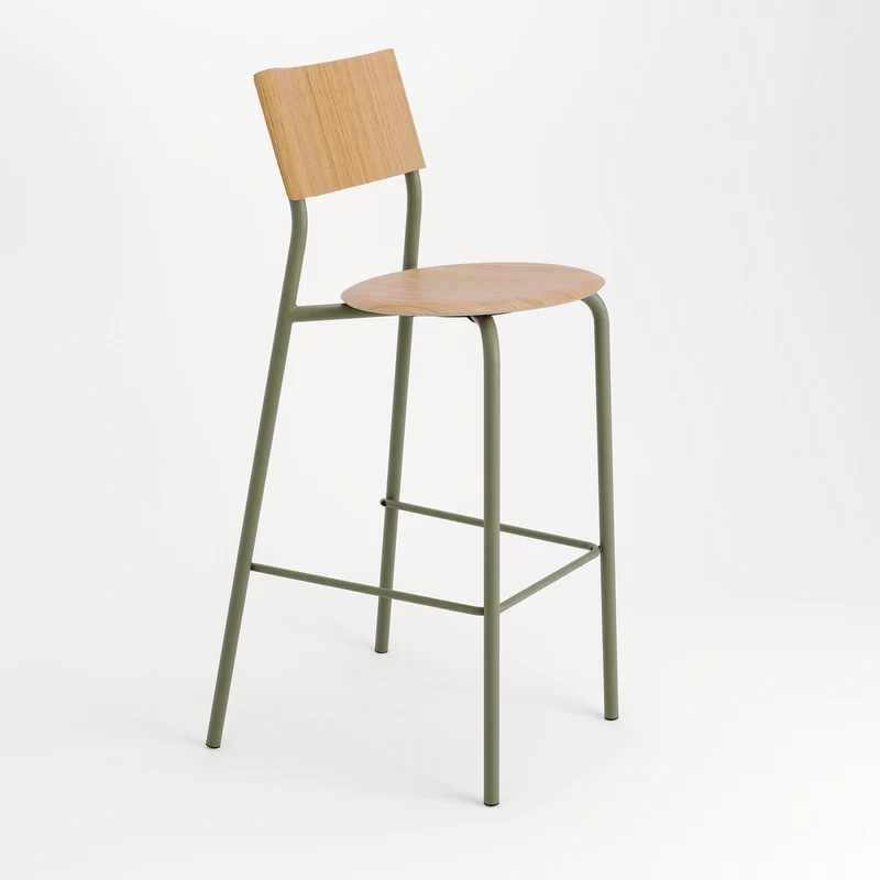 Chaise de bar SSD - bois éco-certifié