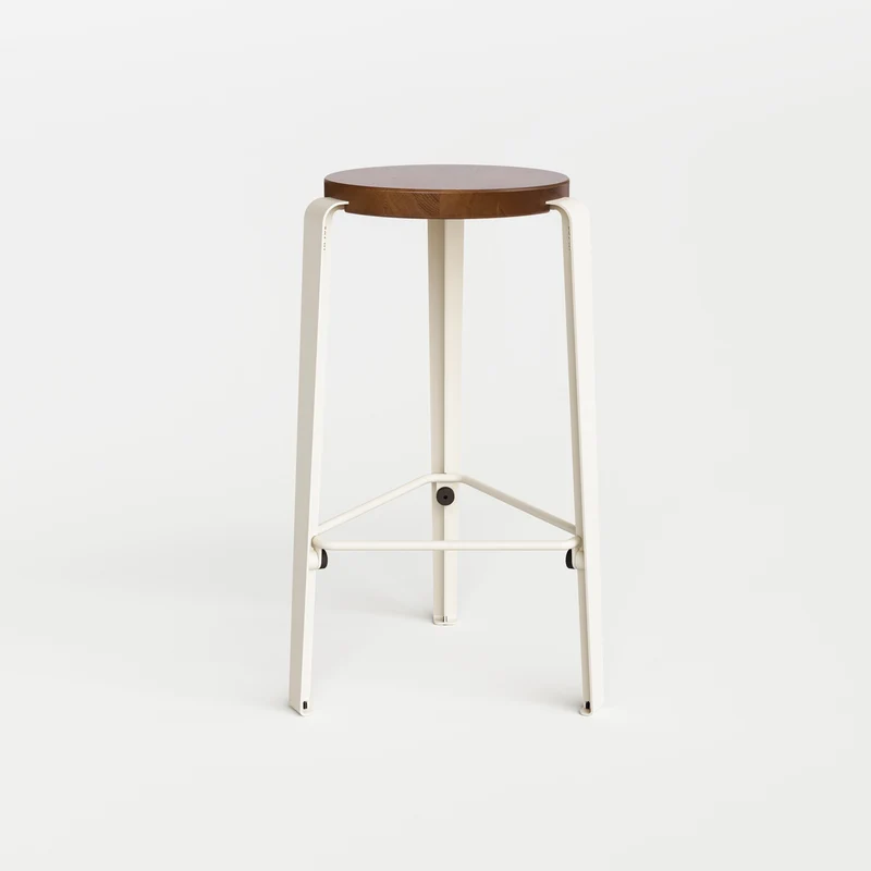 Tabouret de bar LOU - chêne massif