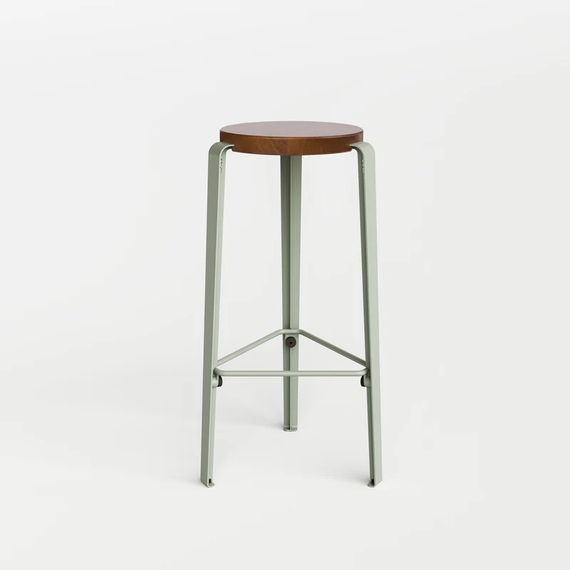 Tabouret de bar LOU - chêne massif