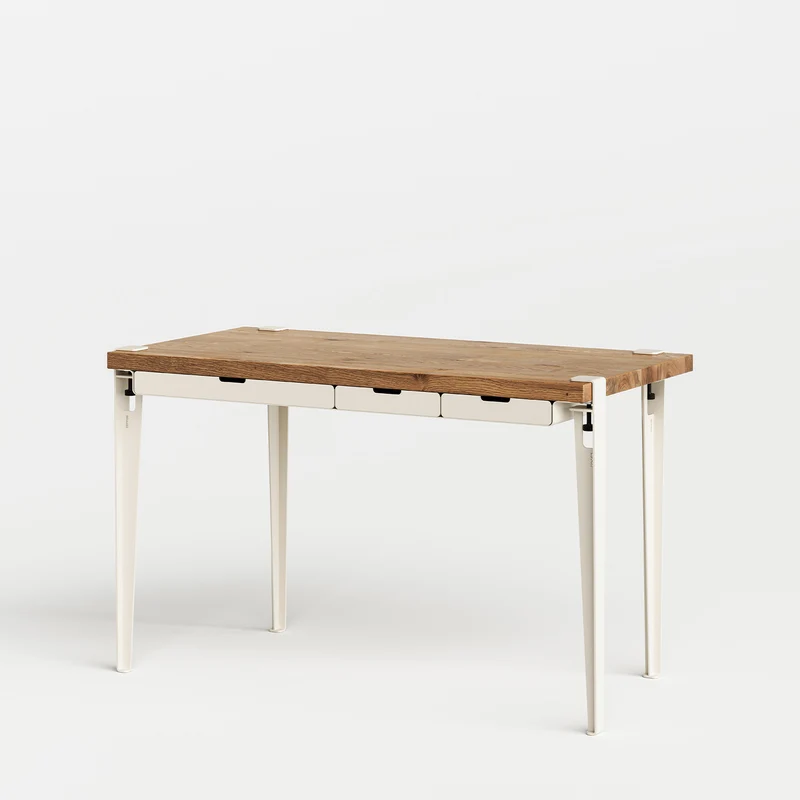 Bureau TIPTOE 120x60cm - bois ancien recyclé