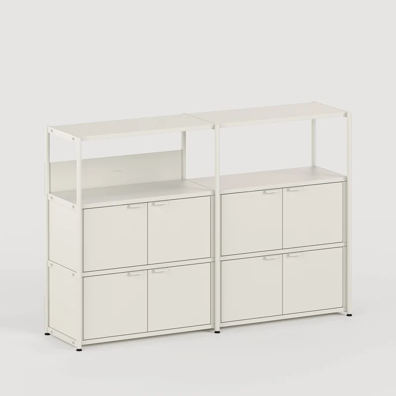 Etagère UNIT - H110 x L164 cm - acier thermolaqué