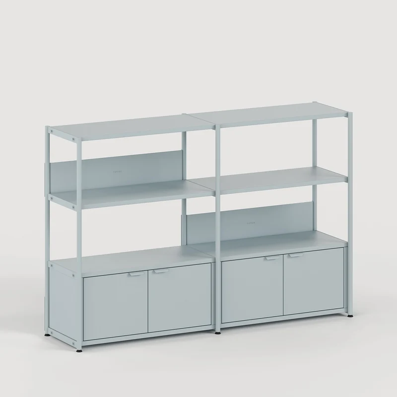 Etagère UNIT - H110 x L164 cm - acier thermolaqué
