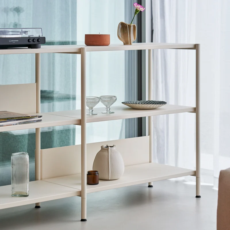 Etagère UNIT - H75 à 85 x L164cm - acier thermolaqué