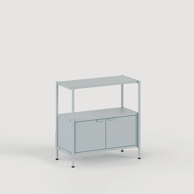 Etagère UNIT - H75 à 85 x L84cm - acier thermolaqué
