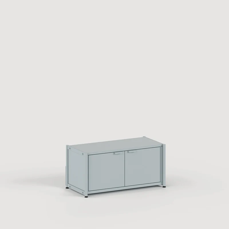Etagère UNIT - H40 à 50 x L84cm - acier thermolaqué