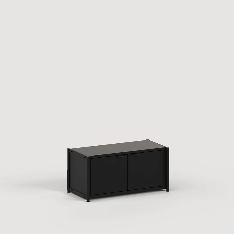 Etagère UNIT - H40 à 50 x L84cm - acier thermolaqué