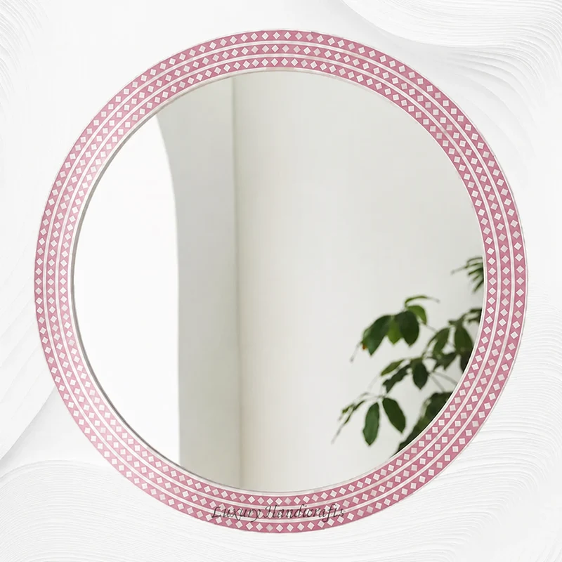 Bone Inlay Devina Mirror Pink