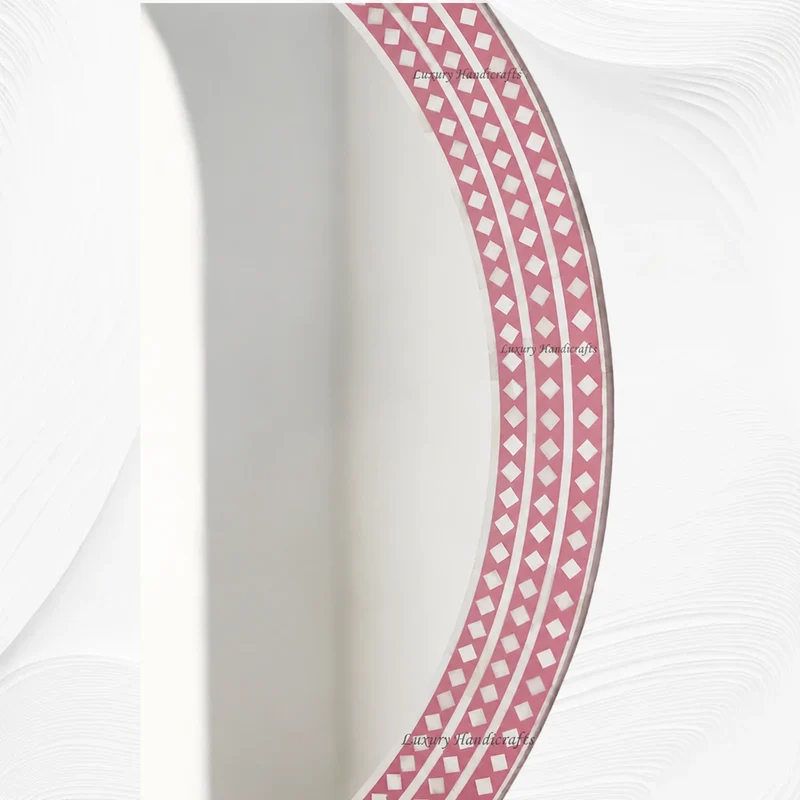 Bone Inlay Devina Mirror Pink