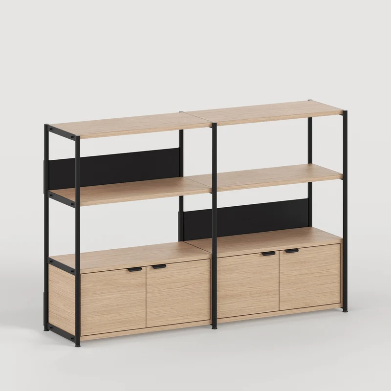 Etagère UNIT - H110 x L164cm - bois éco-certifié