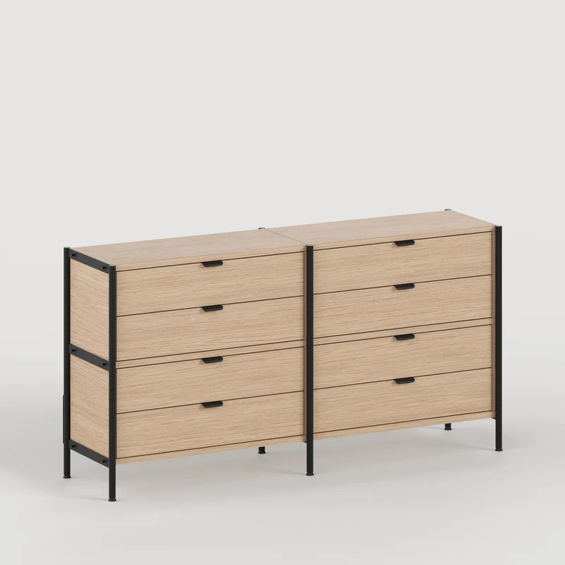 Etagère UNIT - H75 à 85 x L164cm - bois éco-certifié
