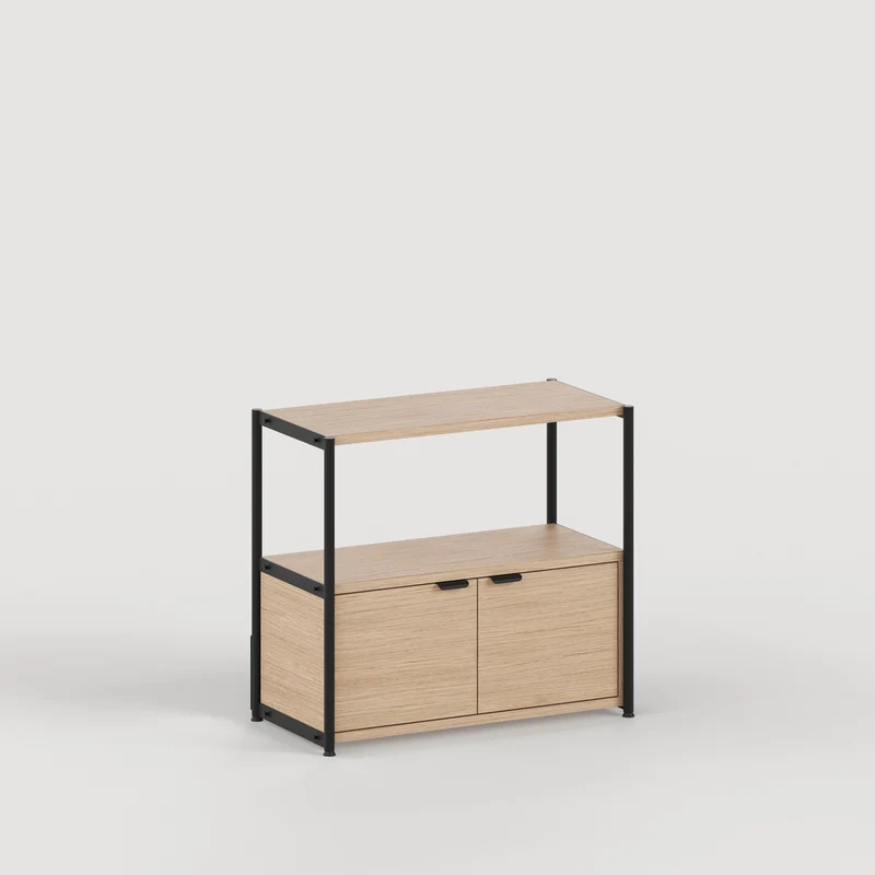 Etagère UNIT - H75 à 85 x L84cm - bois éco-certifié