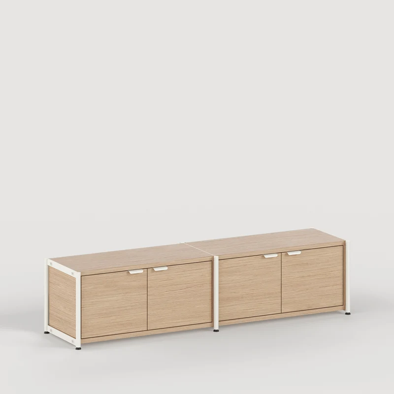 Etagère UNIT - H40 à 50 x L164cm - bois éco-certifié