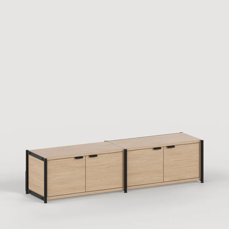 Etagère UNIT - H40 à 50 x L164cm - bois éco-certifié