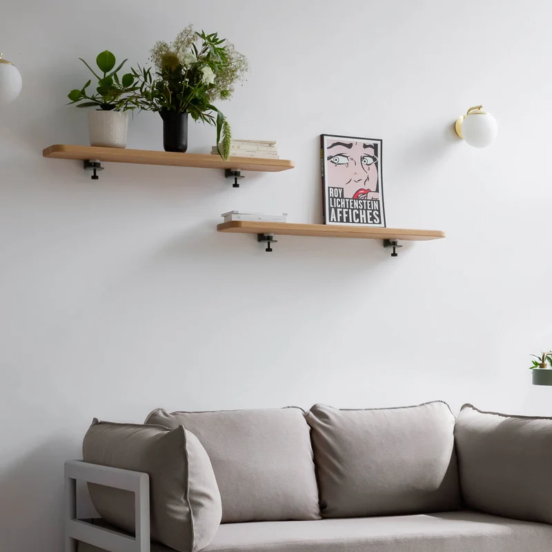 Lot de 2 accroches murales BRACKET