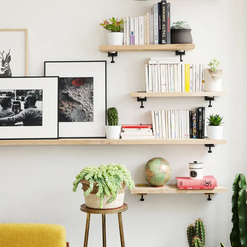 Lot de 2 accroches murales BRACKET