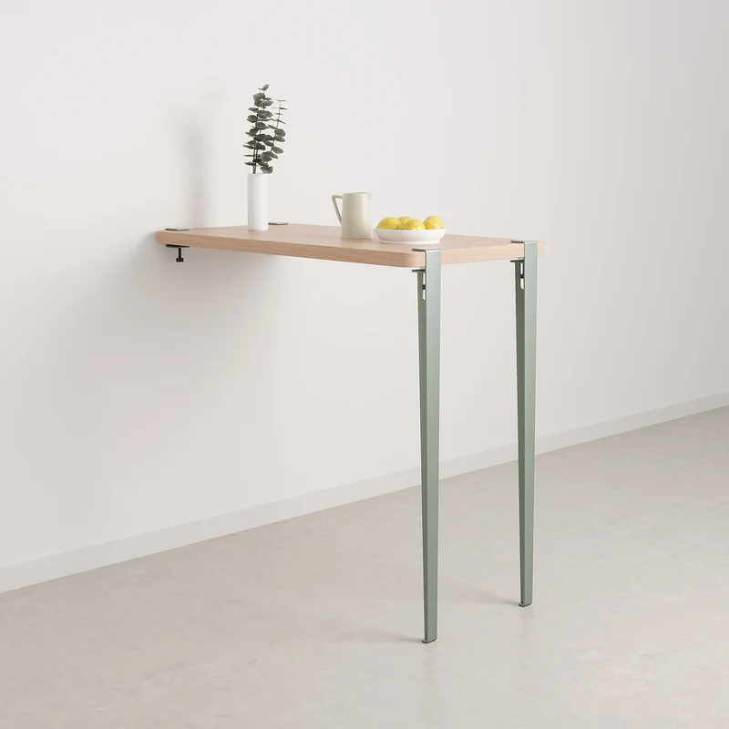 Table haute murale TIPTOE - bois éco-certifié