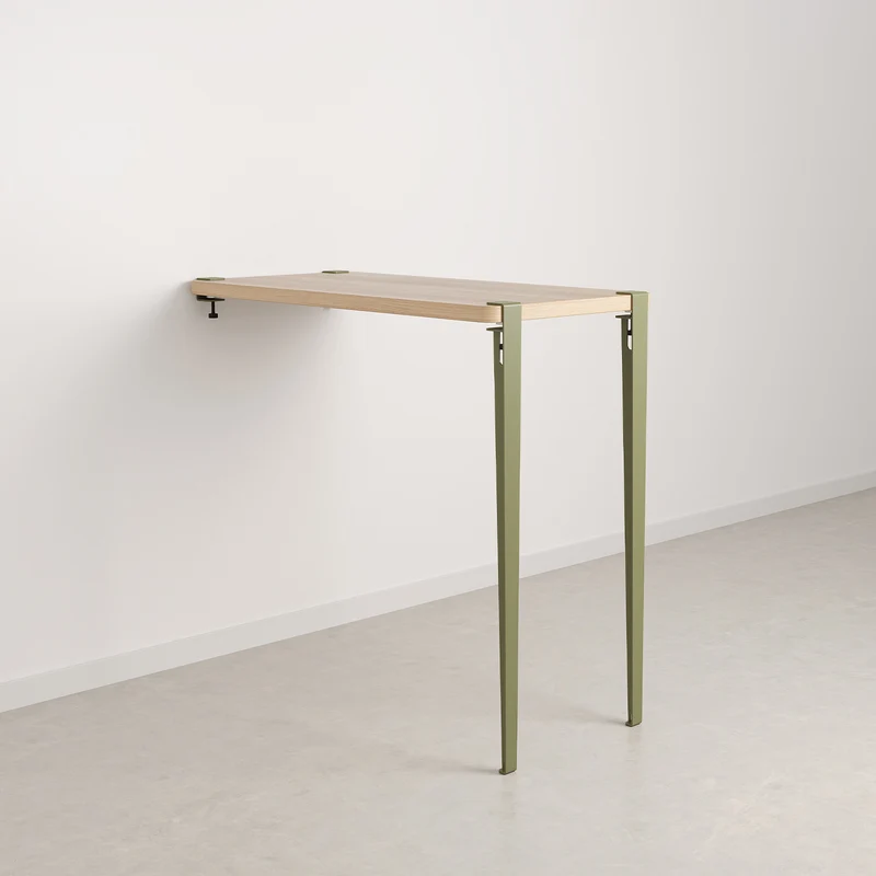 Table haute murale TIPTOE - bois éco-certifié